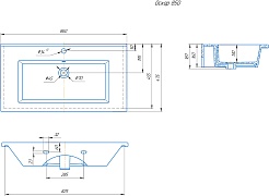 Corozo Тумба с раковиной Юта 85 Z2 белая – фотография-8